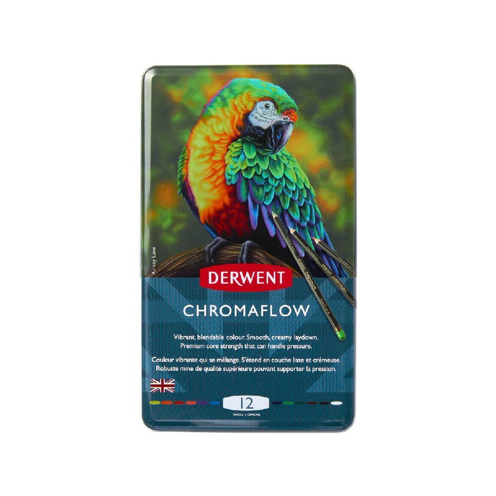 Lápices de colores ChromaFlow 12 colores Derwent