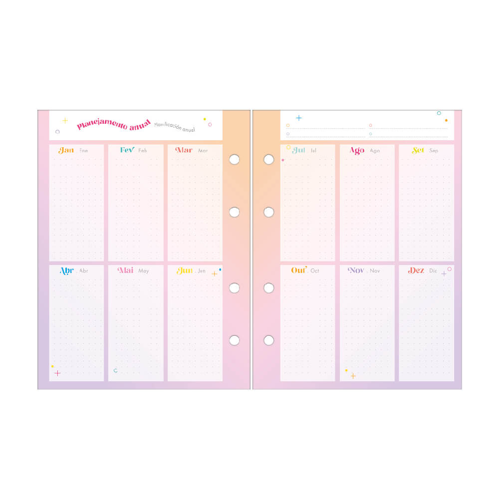 Planner Refill Happy M7 2023