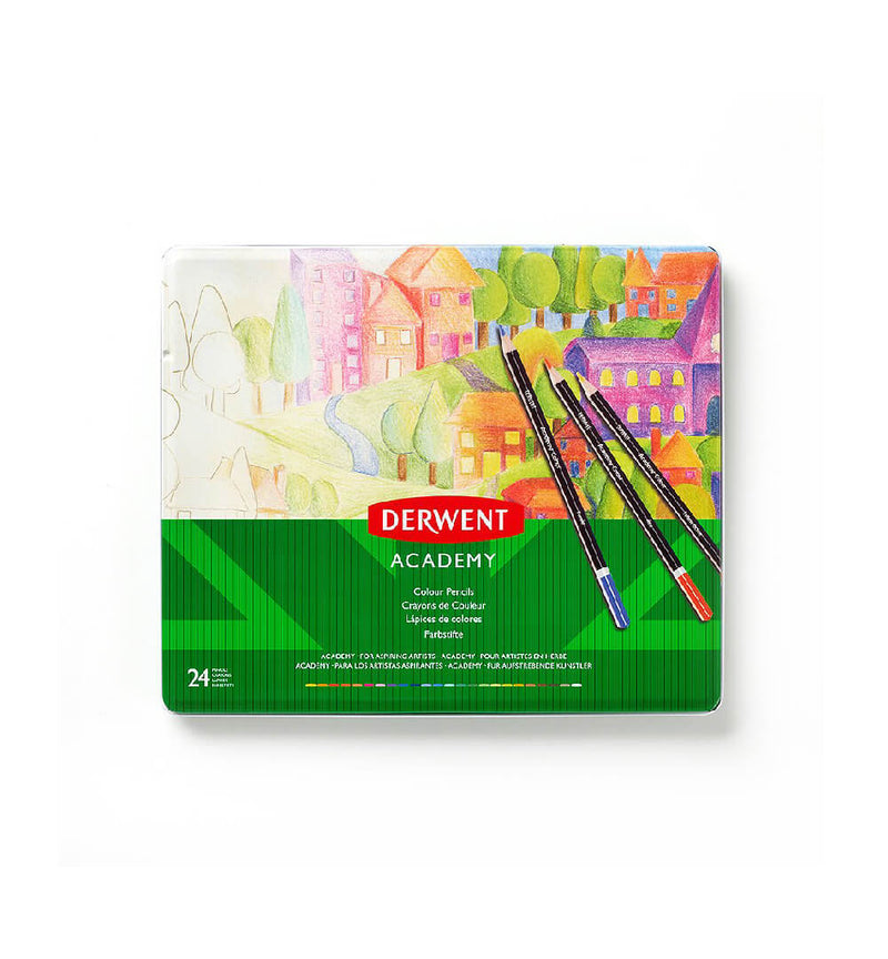 24 Lápices de colores Derwent Academy