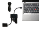 Hub Usb-C CH1000 4 puertos 2 USB-C Y 2 USB-B Kensington