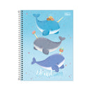 Cuaderno Univ Tapa Dura Bubble 100 Hojas Tilibra Donut worry