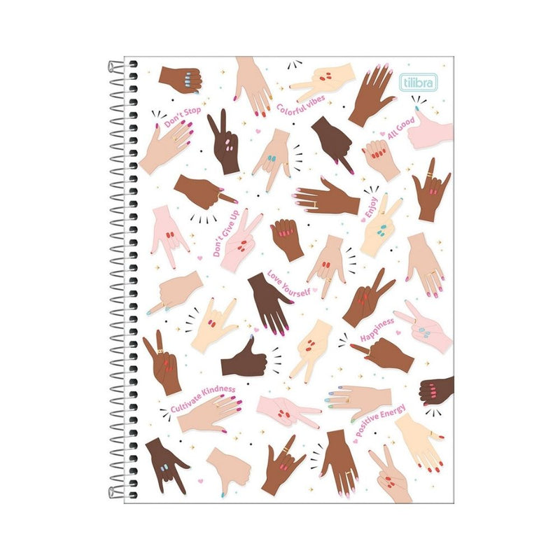 Cuaderno Súper Top Oh My God 160 hojas Tilibra