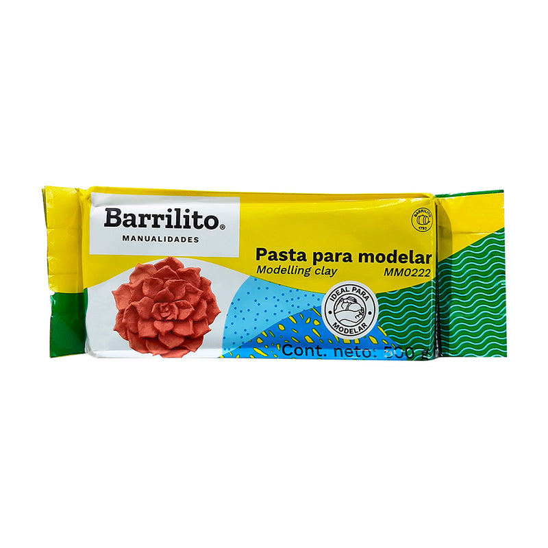 Masa para Modelar Terracota 500gr Barrilito