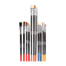 Pincel Acuarela Oleo mix 15un Barrilito